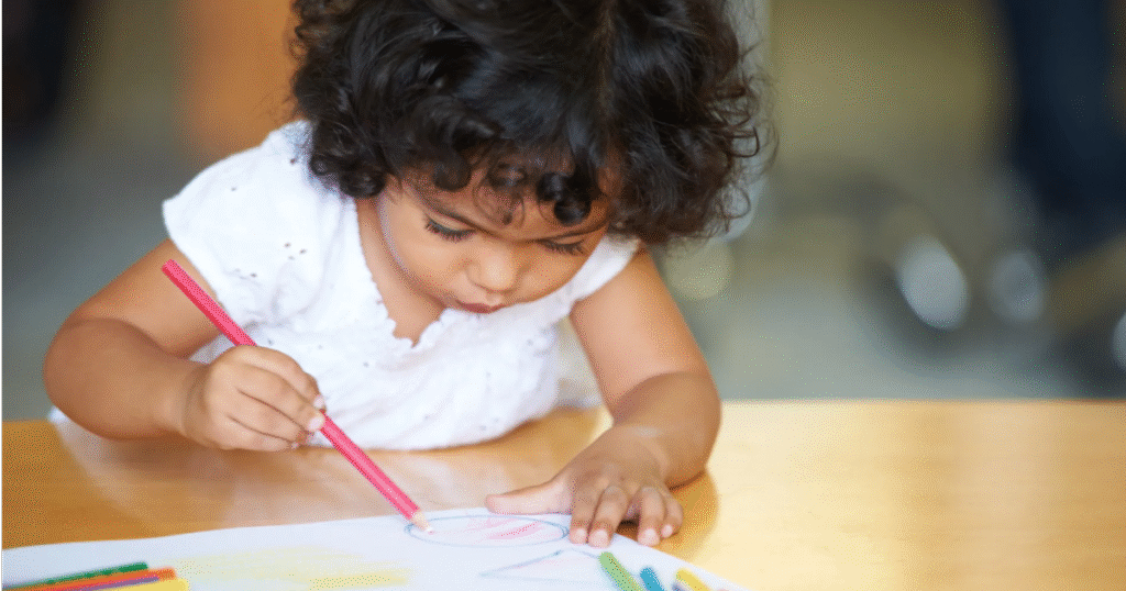 Akshaya Balakuteera preschool in Bangalore classroom with children learning in a safe and nurturing early childhood education environment