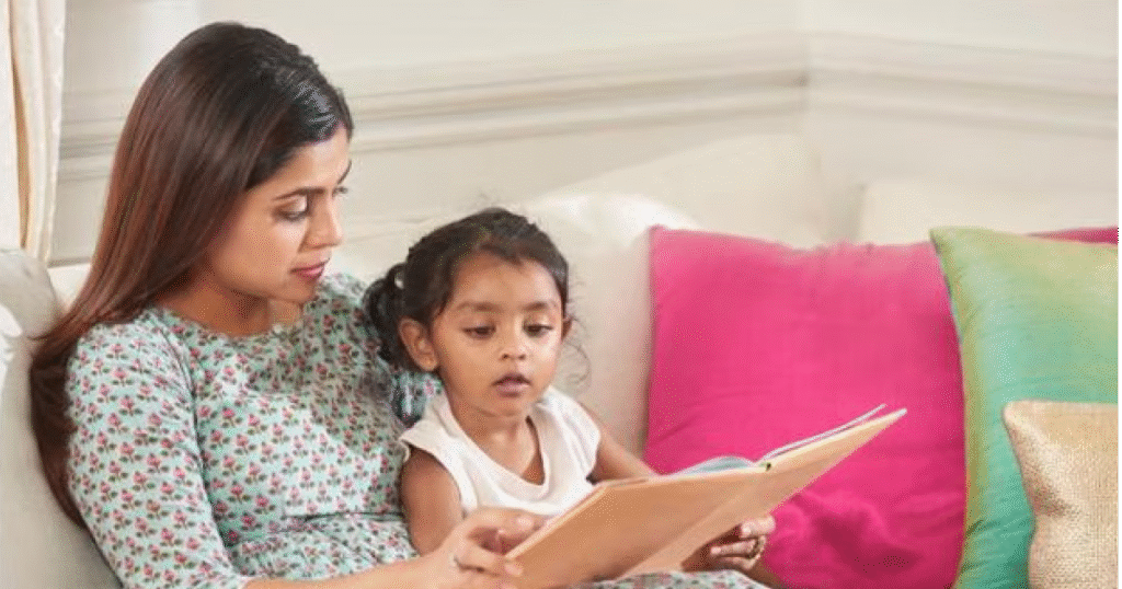 Preschool activities with storytelling for early learning and brain development