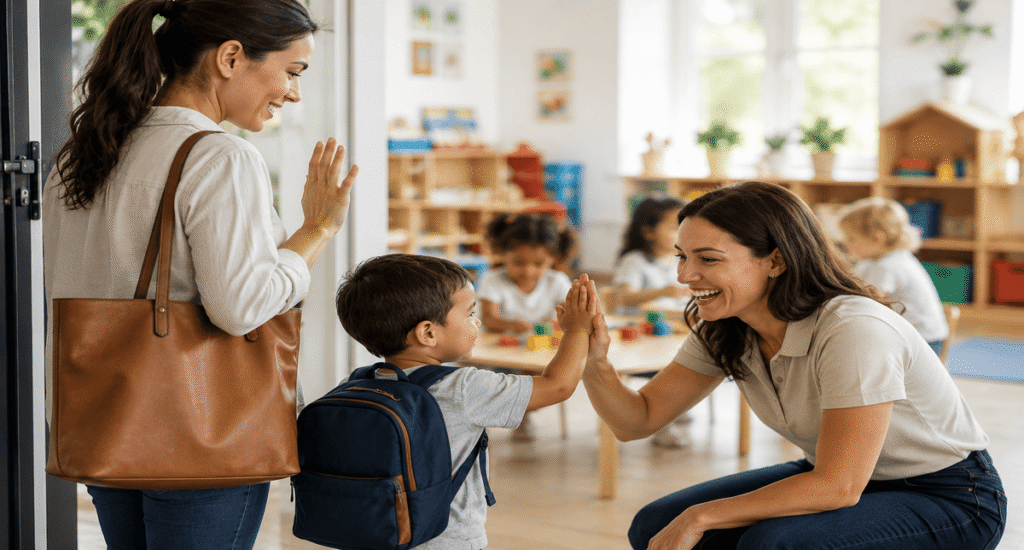 Daycare benefits for working parents and children at Akshaya Bala Kuteera