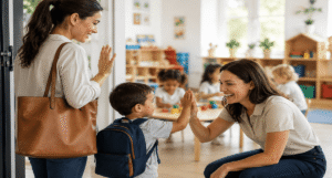 Daycare benefits for working parents and children at Akshaya Bala Kuteera