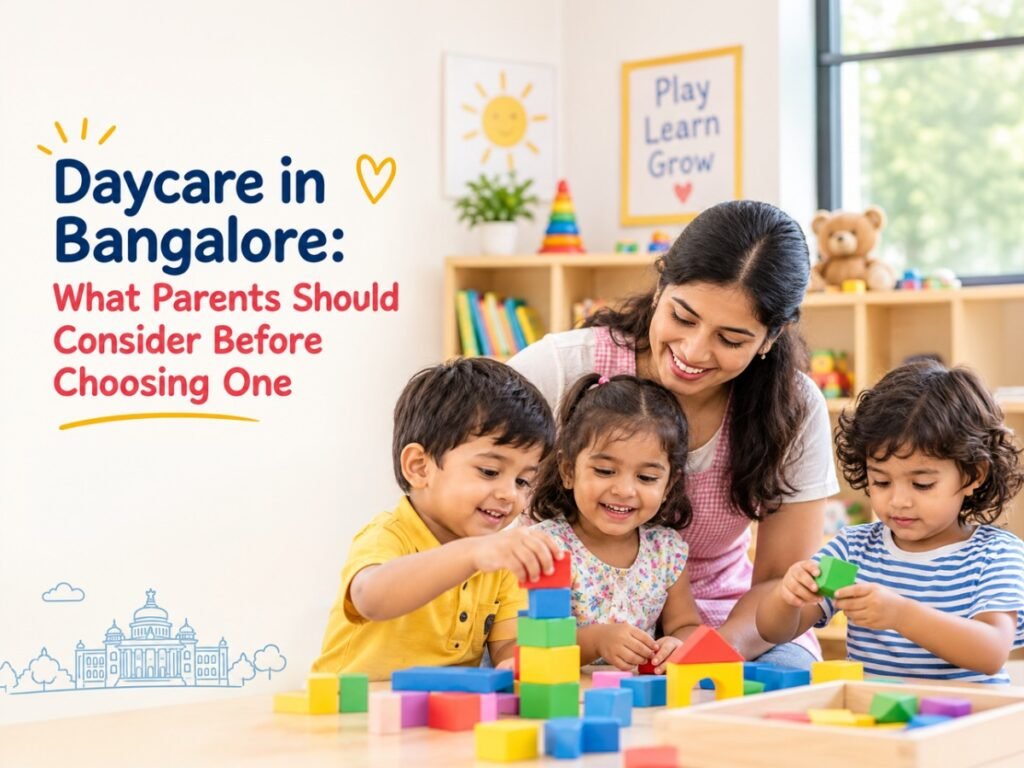 Daycare in Bangalore for children